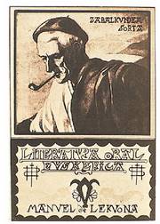 Manuel Lekuonaren Literatura oral eusk�rika liburuaren azala.<br><br>